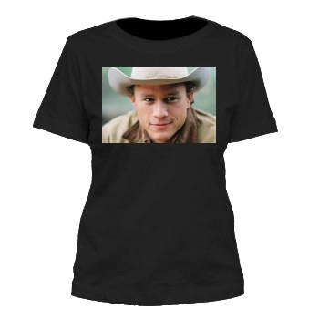 Heath Ledger Women's Cut T-Shirt