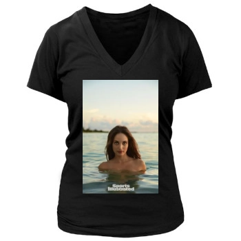 Alexa Ray Joel Women's Deep V-Neck TShirt