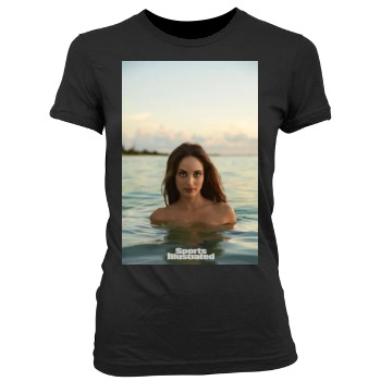 Alexa Ray Joel Women's Junior Cut Crewneck T-Shirt