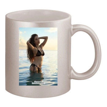 Alexa Ray Joel 11oz Metallic Silver Mug