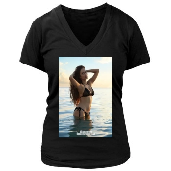 Alexa Ray Joel Women's Deep V-Neck TShirt