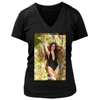 Alexa Ray Joel Women's Deep V-Neck TShirt