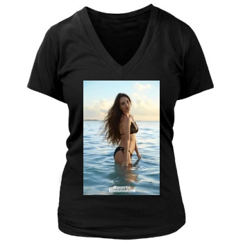 Alexa Ray Joel Women's Deep V-Neck TShirt