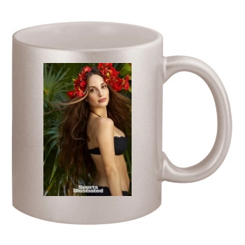 Alexa Ray Joel 11oz Metallic Silver Mug