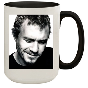 Heath Ledger 15oz Colored Inner & Handle Mug