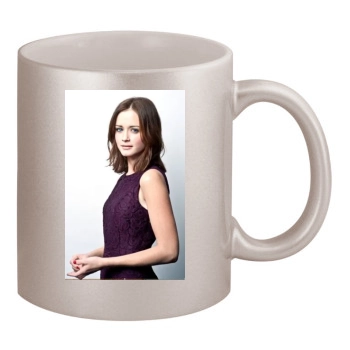 Alexis Bledel 11oz Metallic Silver Mug