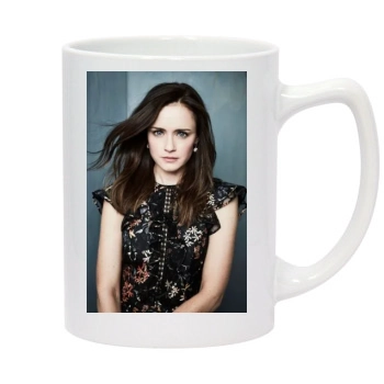 Alexis Bledel 14oz White Statesman Mug