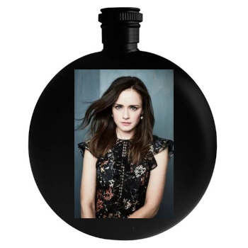 Alexis Bledel Round Flask