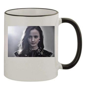 Alexis Bledel 11oz Colored Rim & Handle Mug