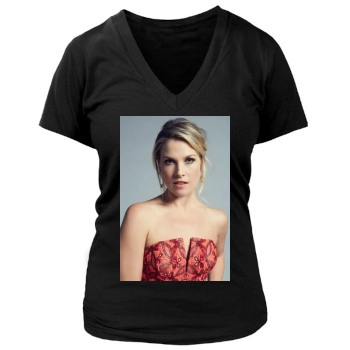 Ali Larter Women's Deep V-Neck TShirt