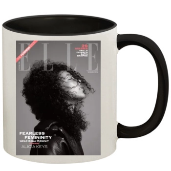 Alicia Keys 11oz Colored Inner & Handle Mug