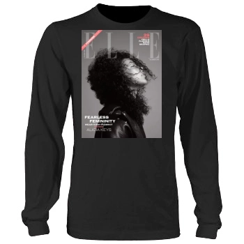 Alicia Keys Men's Heavy Long Sleeve TShirt