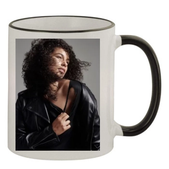 Alicia Keys 11oz Colored Rim & Handle Mug