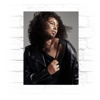 Alicia Keys Metal Wall Art