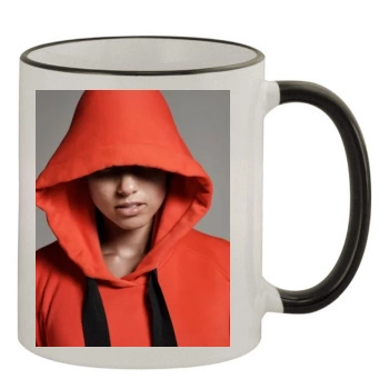 Alicia Keys 11oz Colored Rim & Handle Mug