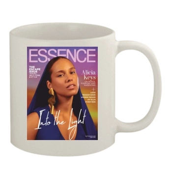 Alicia Keys 11oz White Mug