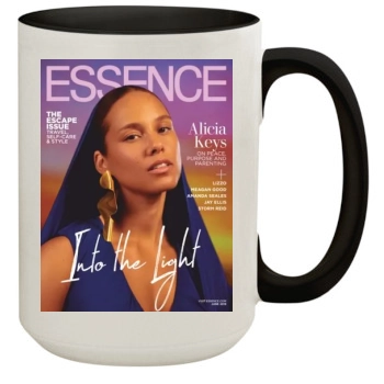 Alicia Keys 15oz Colored Inner & Handle Mug