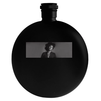 Alicia Keys Round Flask