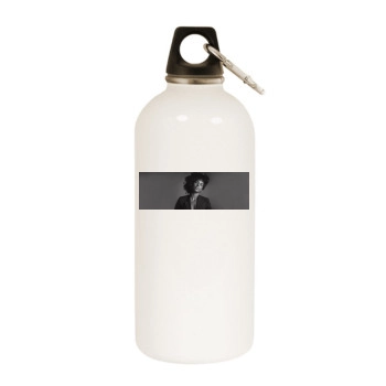 Alicia Keys White Water Bottle With Carabiner