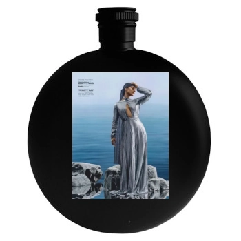 Alicia Keys Round Flask