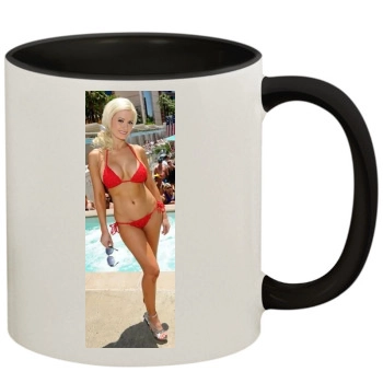 Holly Madison 11oz Colored Inner & Handle Mug