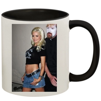 Holly Madison 11oz Colored Inner & Handle Mug