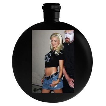 Holly Madison Round Flask