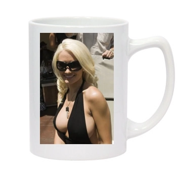 Holly Madison 14oz White Statesman Mug