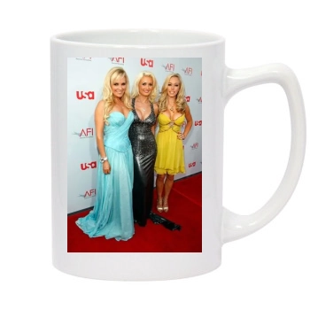 Holly Madison 14oz White Statesman Mug