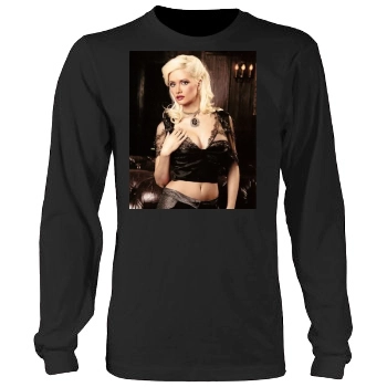 Holly Madison Men's Heavy Long Sleeve TShirt