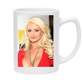 Holly Madison 14oz White Statesman Mug