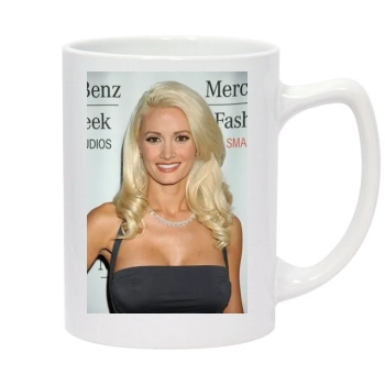 Holly Madison 14oz White Statesman Mug