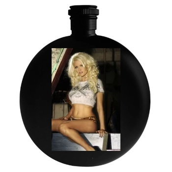 Holly Madison Round Flask