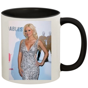 Holly Madison 11oz Colored Inner & Handle Mug