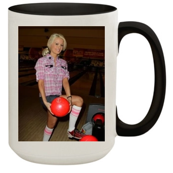 Holly Madison 15oz Colored Inner & Handle Mug