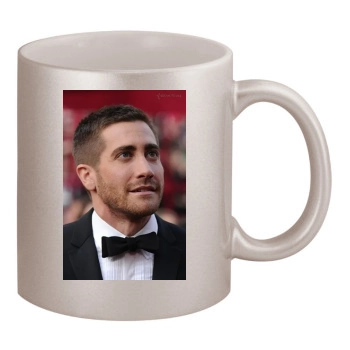 Jake Gyllenhaal 11oz Metallic Silver Mug