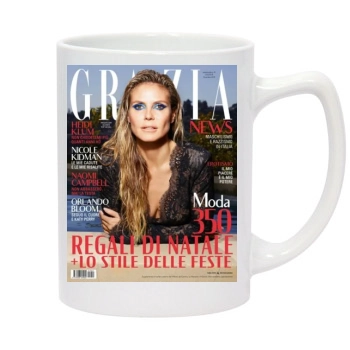 Heidi Klum 14oz White Statesman Mug