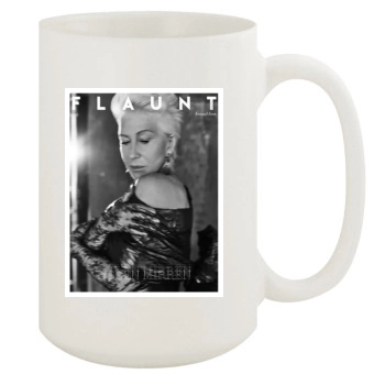 Helen Mirren 15oz White Mug