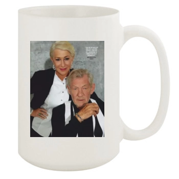 Helen Mirren 15oz White Mug