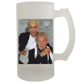 Helen Mirren 16oz Frosted Beer Stein