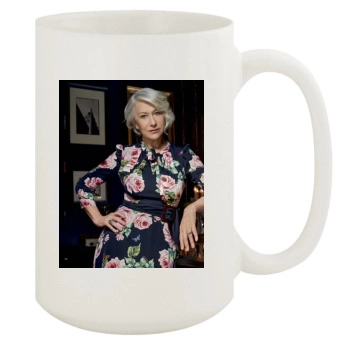 Helen Mirren 15oz White Mug