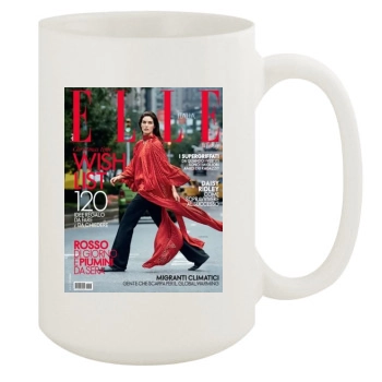 Hilary Rhoda 15oz White Mug