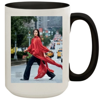 Hilary Rhoda 15oz Colored Inner & Handle Mug