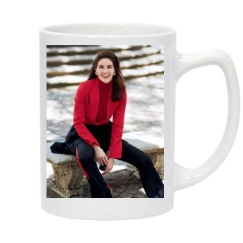 Hilary Rhoda 14oz White Statesman Mug