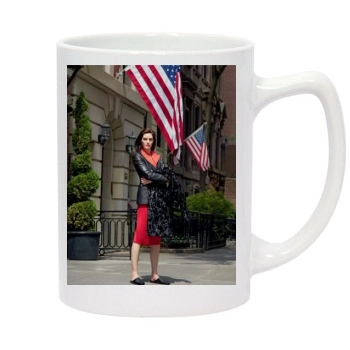 Hilary Rhoda 14oz White Statesman Mug