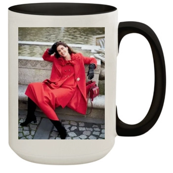 Hilary Rhoda 15oz Colored Inner & Handle Mug