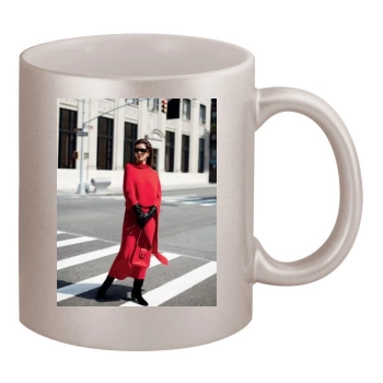 Hilary Rhoda 11oz Metallic Silver Mug