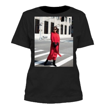 Hilary Rhoda Women's Cut T-Shirt