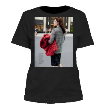 Hilary Rhoda Women's Cut T-Shirt