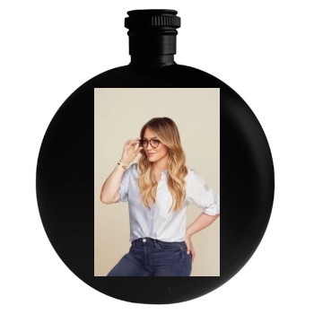 Hilary Duff Round Flask